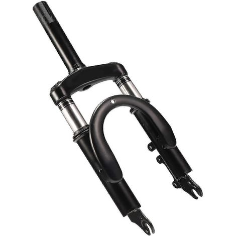 12-Zoll-Vorderradfedergabel mit Bremsscheibenhalterung aus legiertem Stahl für Motorräder, Mountainbikes, Elektroroller und E-Bikes.