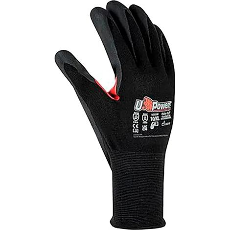Guantes de protección u-power flynt agarre seguro diseño ergonómico (1/2)