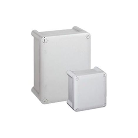 Boîtier industriel plastique IP66 IK08 - 130x75x74mm avec couvercle opaque - LEGRAND