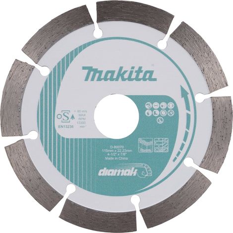 MAKITA D-80070 Universal diamond wheel 115mm x 22.23mm