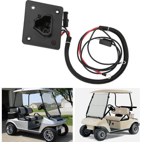 Prise de chargeur de batterie 48V pour Club Car, compatible EZGO RXV et DeltaQ, modèle 8009, 2008 et plus (1/5)