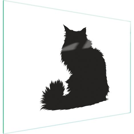 Glasschneidebrett 40x30 Katze (1/5)