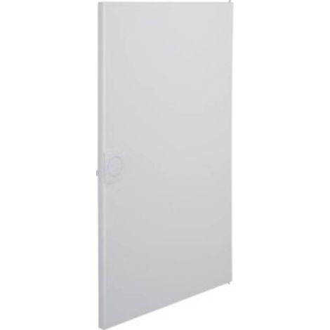 Hager – Porte de coffret électrique 3 rangées VA36T – Tôle d'acier blanche – Dimensions 495x285x15mm – Pour armoire de distribution 62 71 26 (1/3)