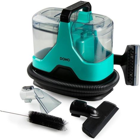 Reiniger mit Abzieher - DOMO DO250SC - 600 W - 15 000 Pa - 1,3 L - Blau / Schwarz