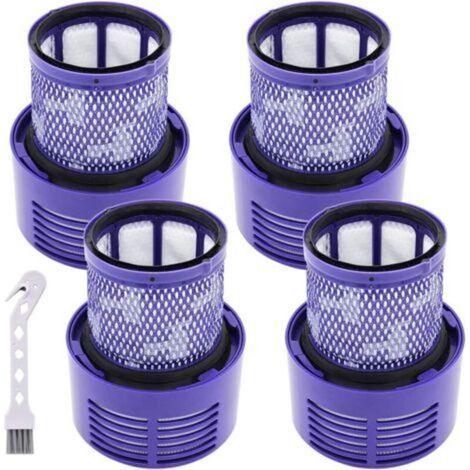 Unité de filtre lavable pour Dyson V10 Cyclone Series, pour Dyson V10. Pièces de rechange pour aspirateur SV12 Cyclone Animal Absolute Clean DY-969082-01, paquet de 4