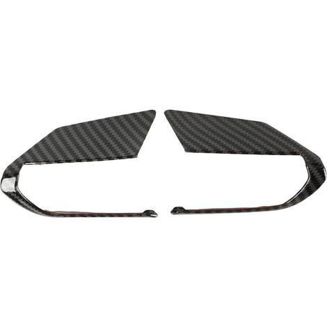 2 pièces de protection de boutons de volant en fibre de carbone pour Mazda 3, 6, CX-3, CX-5, CX-9-AquaForge (1/5)
