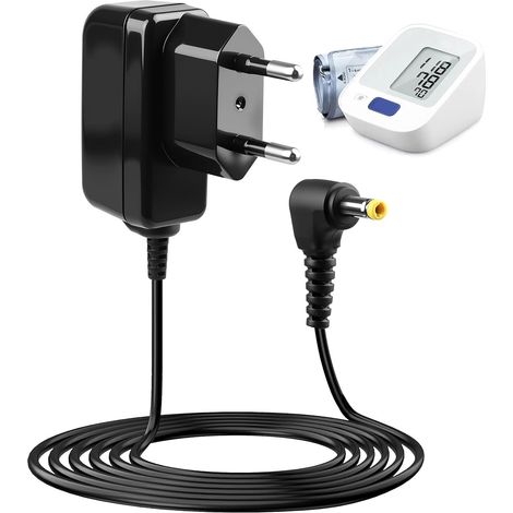 Alimentation 6V Adaptateur Secteur Compatible pour M400 M500 1.5M Chargeur Tensiometre pour M2 M3 M4 M6 M7 M2 Basic, M3 Comfort, M7 Intelli IT, X2 X3 X4 X6, X2 Basic, X7 Smart (1/5)