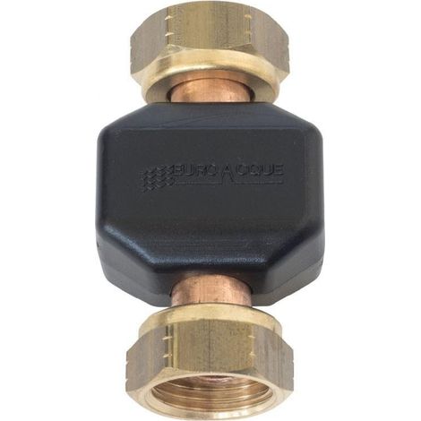 Anticalcare magnetico con codoli attacco curvo 90 gradi 1/2 ff euroacque ecomagc2