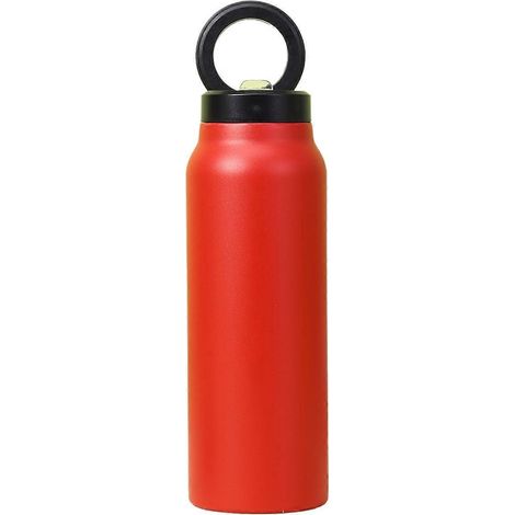Roter 720-ml-Wasserkocher mit magnetischer Saugnapf-Handyhalterung
