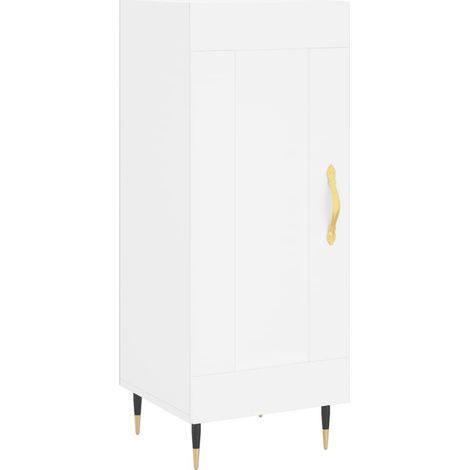 Maison Exclusive - Credenza Bianca 34,5x34x90 cm in Legno Multistrato