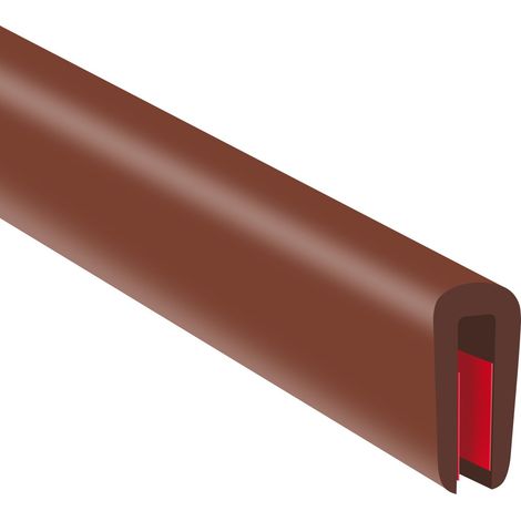 Garniture de Bord en Caoutchouc, Bordure Flexible pour Bords tranchants, Protection de Bord en U de 2 mm, Protections de Bords Autocollantes pour Portes de Voiture, Portes de Camion et pièces en (1/5)