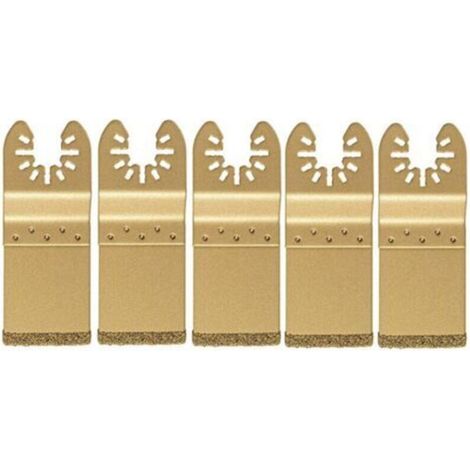 5-teiliges universelles oszillierendes Diamantsägeblatt-Set / Multi-Tool-Sägeblatt-Wechsel-Einstellset