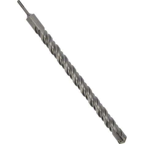 Zweischneidiger Beton-Schlagbohrer, Kreuzspitze, Handwerkzeug für Naturstein und Mauerwerk, 40 x 600 mm (1/5)