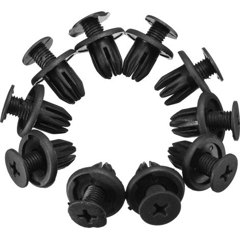 10Pcs Grille De Radiateur Clips De Fixation en Plastique pour Discovery 2 Dyq100230 (1/5)