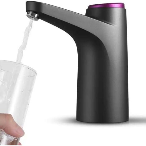 TRADE SHOP - Dispenser Erogatore D'acqua Ricarica Usb Automatica Pompa Portatile Elettrica Universale - (1/5)