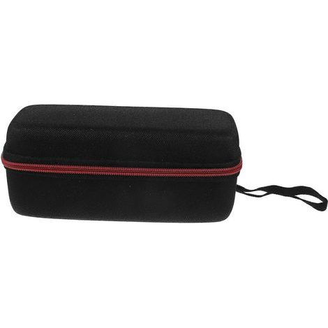 Reiseetui für Rasierer, Schutzhülle für Rasierer, Aufbewahrungsbox für Sicherheitsrasierer, tragbares Rasieretui – 21,00 x 8,50 x 7,00 cm – Schwarz (1/4)