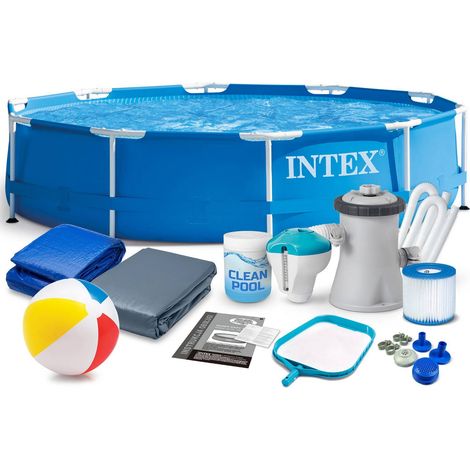 Rahmen-Gartenpool 305 x 76 cm 15-in-1 INTEX 28202