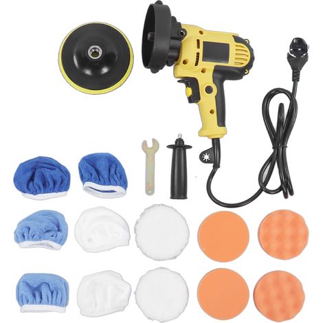 Kit de polissage voiture électrique 700W, machine multifonction portable à vitesse variable, 230V avec prise UK (1/5)