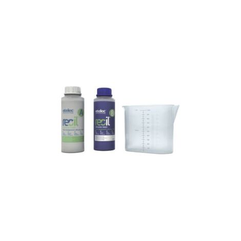 Résine Silicone réaccessible - bleu - 1 litre - 231024 - RESIL - E-robur (1/2)