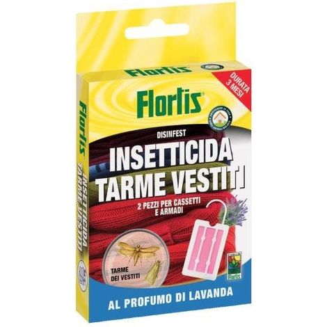FLORTIS TRAPPOLA CONTRO LE TARME DEI VESTITI PROTEZIONI ANTI INSETTI (1/3)