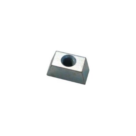 Écrou M12, Galvanisé, pour rail de 12 x 15mm ( Prix pour Sachet de 50 )