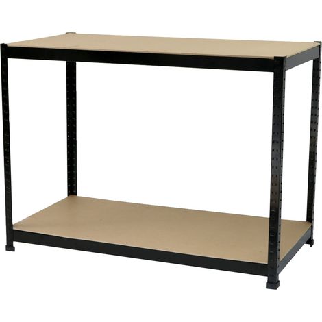 Oypla Industrial Heavy Duty Steel Workbench Table Shelving Garage Shed (1/5)