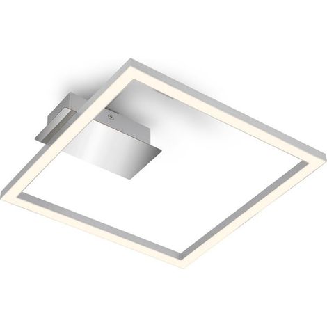 Lampada da soffitto a LED, cromo opaco/cromo, LED/14W