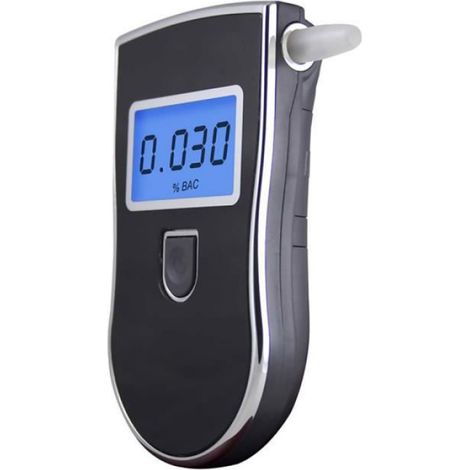 WAKA Bit Digital Breath testeur d'alcool alcootest écran LCD w-bleu rétro-éclairage (1/3)