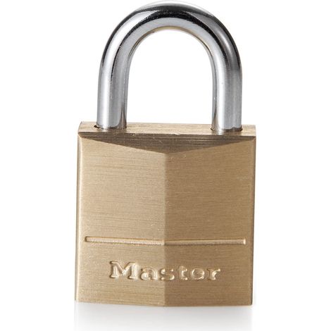 Solid Brass 20mm Padlock 3-Pin MLK120