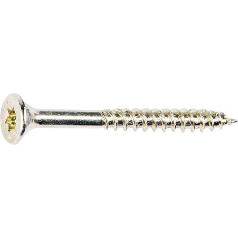 Connex Holzbauschrauben 4.0 x 40 mm TX 20 Senkkopf - 300 Stk. Spanplattenschrauben & Holzbauschrauben