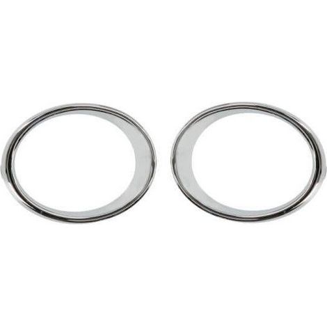 Moulures contour feux anti-brouillards avant chromées kit Renault Kadjar 2015-2018