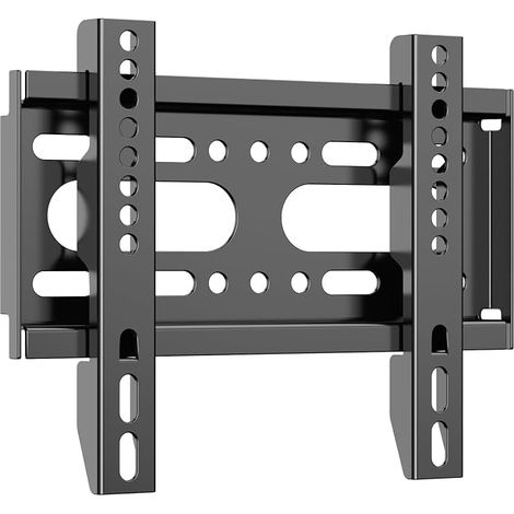 Fixed TV Wall Mount for 14-42 inches, VESA up to 200 x 200 mm Maximum Weight 25 kg, 19 24 27 32 37 Inches Small TV Screen Ultra Slim Wall Mount for Monitor (1/5)