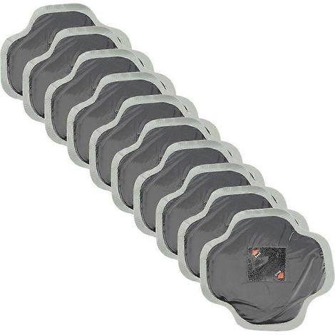 10 Stück 128 mm Auto-Reifenreparaturflicken aus Naturkautschuk für schlauchlose Reifen