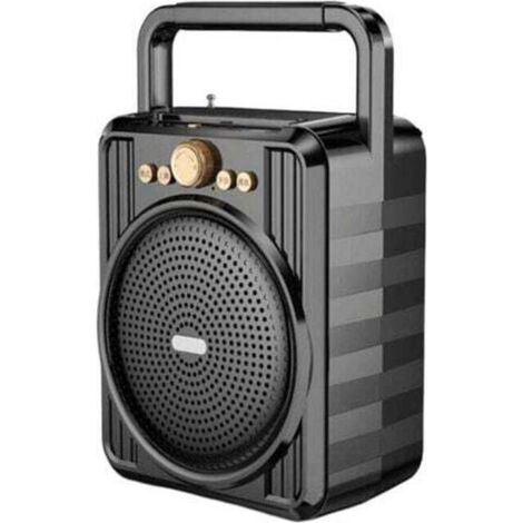 Radio AM/FM portable avec haut-parleur Bluetooth – Autonomie 12h – Antenne améliorée pour meilleure réception – Pour camping et randonnée (1/4)