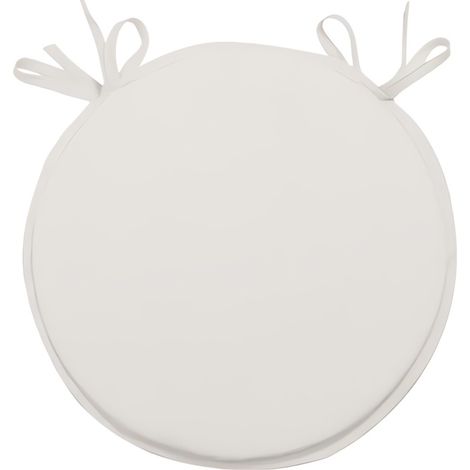 Dessus de chaise bistrot 40 cm ALIX blanc, par Soleil d'ocre