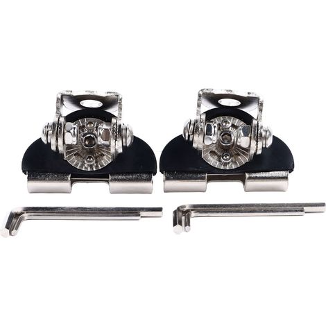 Deux supports de montage pour bande lumineuse LED, fixations pour projecteur LED de capot à montant A, adaptés aux véhicules tout-terrain. (1/5)