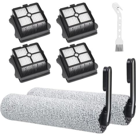 Filtri HEPA e spazzole rotanti per aspirapolvere a secco e a umido senza fili Tineco Floor ONE S5, S5 PRO, S5 PRO 2 e IFLOOR 5.