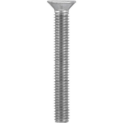 VITI PER METALLO TESTA PIANA SVASATA INOX A2 - 4 X 20 - 15 PZ.