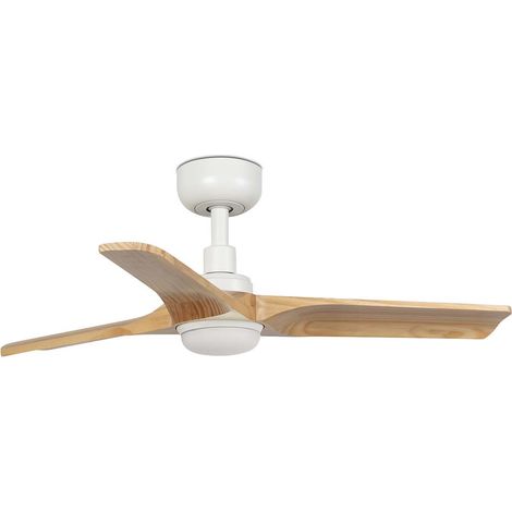 Ventilateur de plafond DC Heywood S Blanc avec LED & télécommande (1/3)