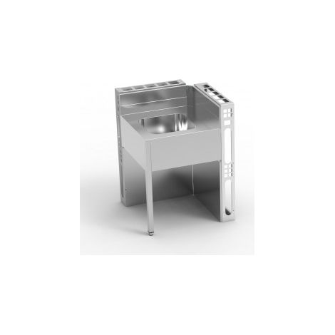 Bar Lynx Module d'Angle avec Evier L 770 x P 770 mm - Eratos