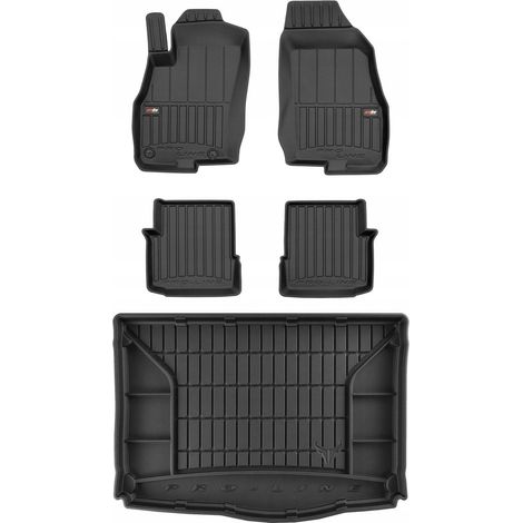SET 3D Tappetini e tappetini Fiat Grande Punto 3d hatchback 2005-2012 (1/5)