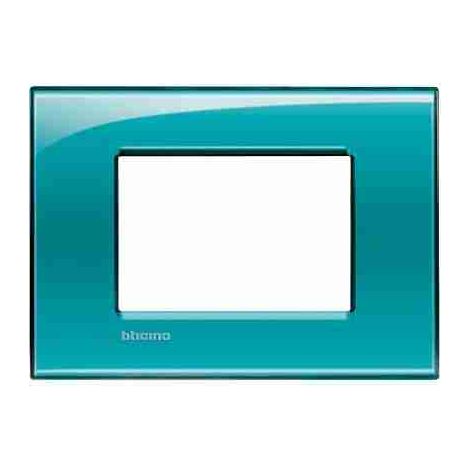 BTILNA4803VD Placca quadra Livinglight 3 moduli