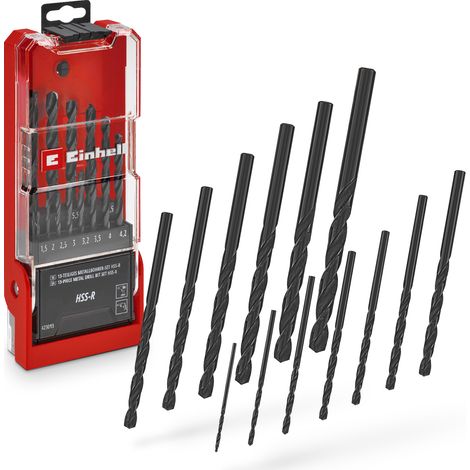 HSS-R Mèche à lamelle lot de 13 pour métal EINHELL 49423013 (1/5)