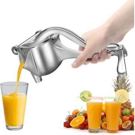 Presse Agrumes Manuel - En Aluminium - Pour Citron Orange - Poignée Ergonomique - 10 x 11 x 21 cm - 1 Pièce (1/5)