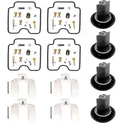 kigbf-Yamaha FAZER FZS1000 2001-2005 Carburetor Repair Kit FZS 1000 FZ-1 Float Throttle Valve & Diaphragm Parts (1/5)