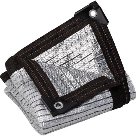 Filet d'ombrage en aluminium isolant pour pelouses, jardins et piscines (1/5)