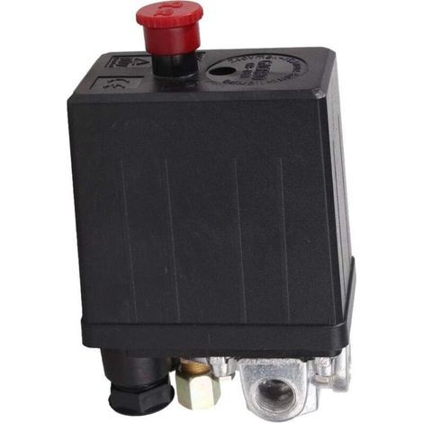 Solide 90-120PSI Pressostat de Pompe de compresseur d'air Soupape de Commande résistant 240V commutateur (1/5)