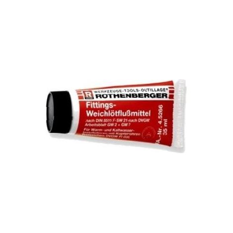 ROTHENBERGER Industrial flux de brasage tendre - 045266E