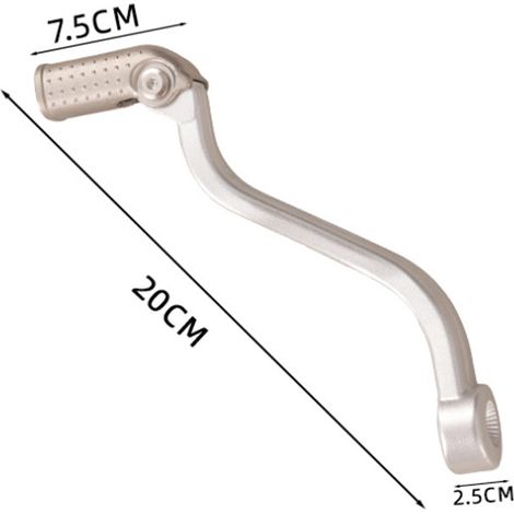 Forged replacement gear shift lever head for motocross motorcycles, compatible with KTM EXC Hengjian Z300S7 two-stroke. (1/4)