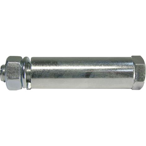 Achszubehör für Rad 160-200 mm, Bohrungs ø 20 mm Schraube M12 x 80 mm Nabe 60mm (1/2)